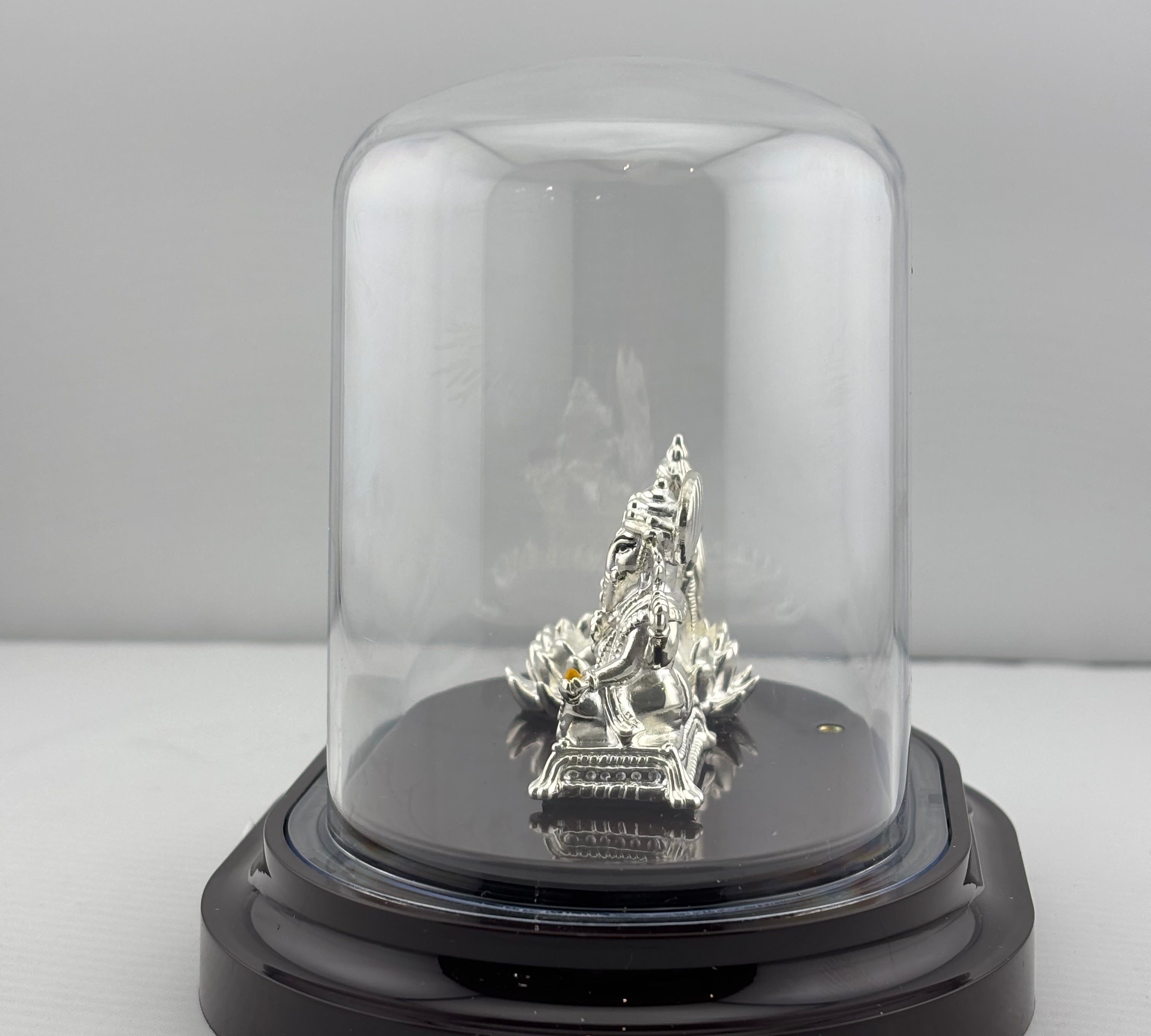 999 Pure Silver Ganesha & Lakshmi Idol 13gm – Prosperity Murti for Diwali & Temple Décor