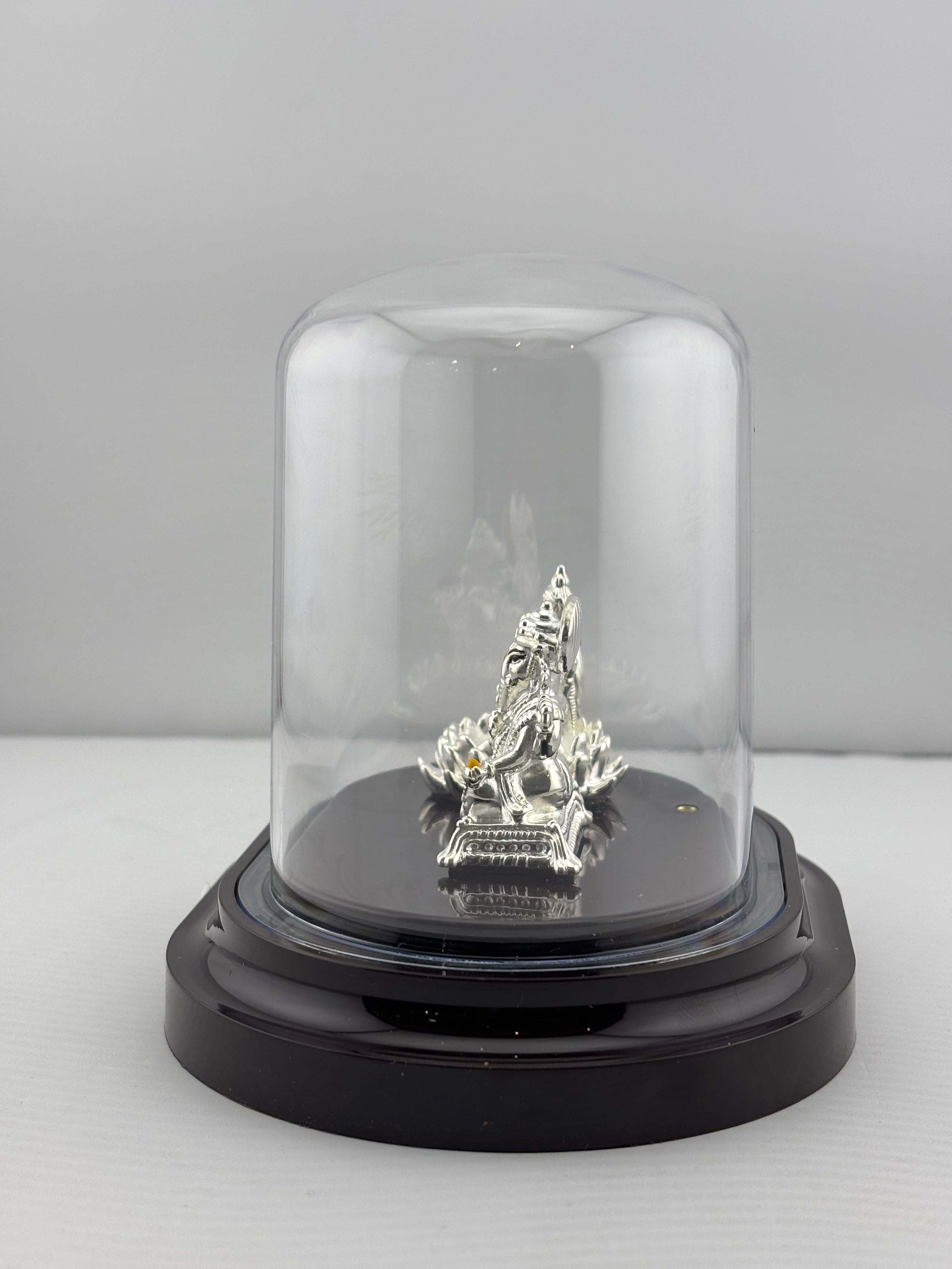 999 Pure Silver Ganesha & Lakshmi Idol 13gm – Prosperity Murti for Diwali & Temple Décor