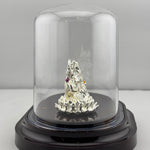 999 Pure Silver Ganesha & Lakshmi Idol 13gm – Prosperity Murti for Diwali & Temple Décor