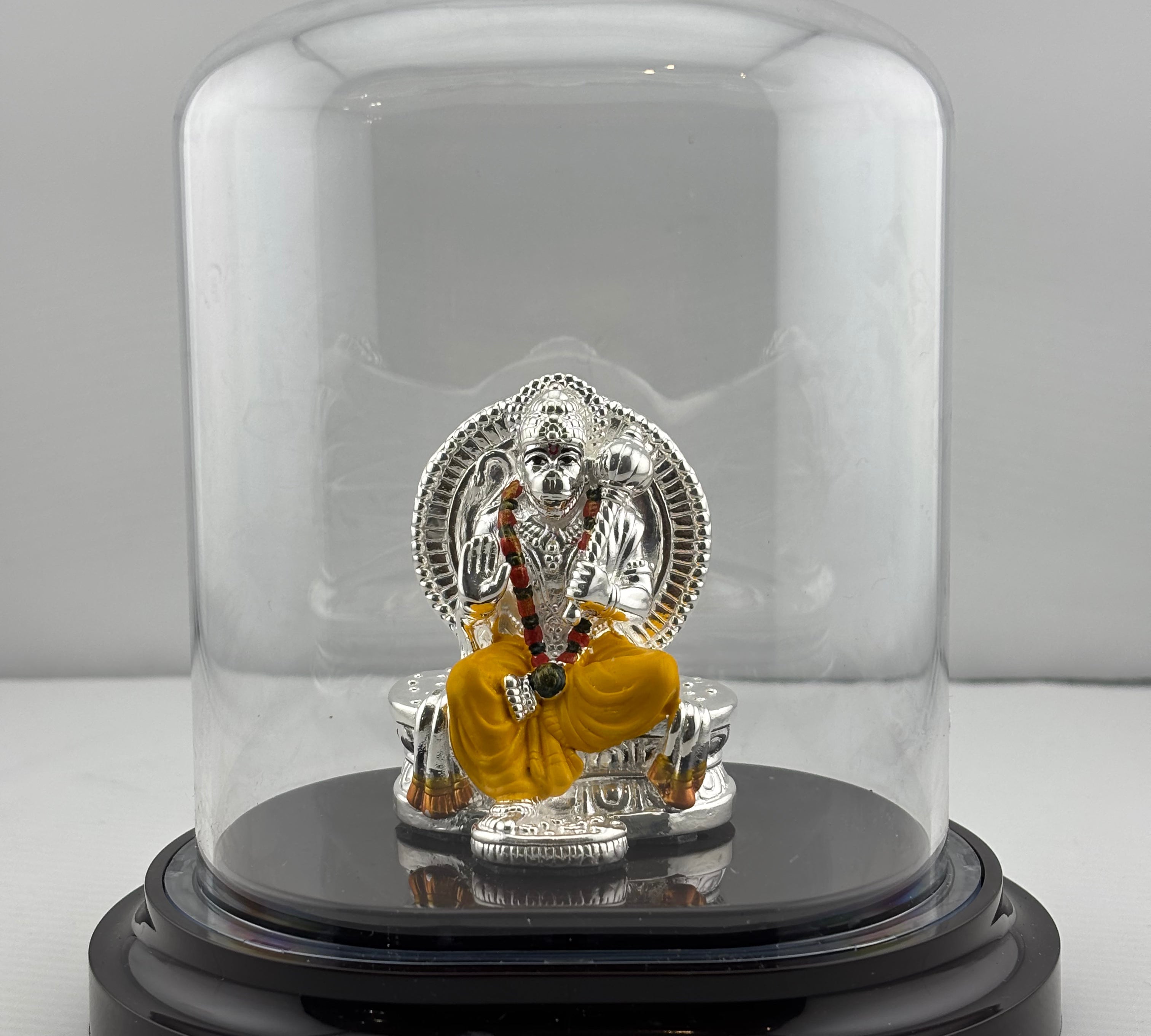 999 Pure Silver Lord Hanuman Idol 30gm – Divine Bajrangbali Murti for Temple & Pooja