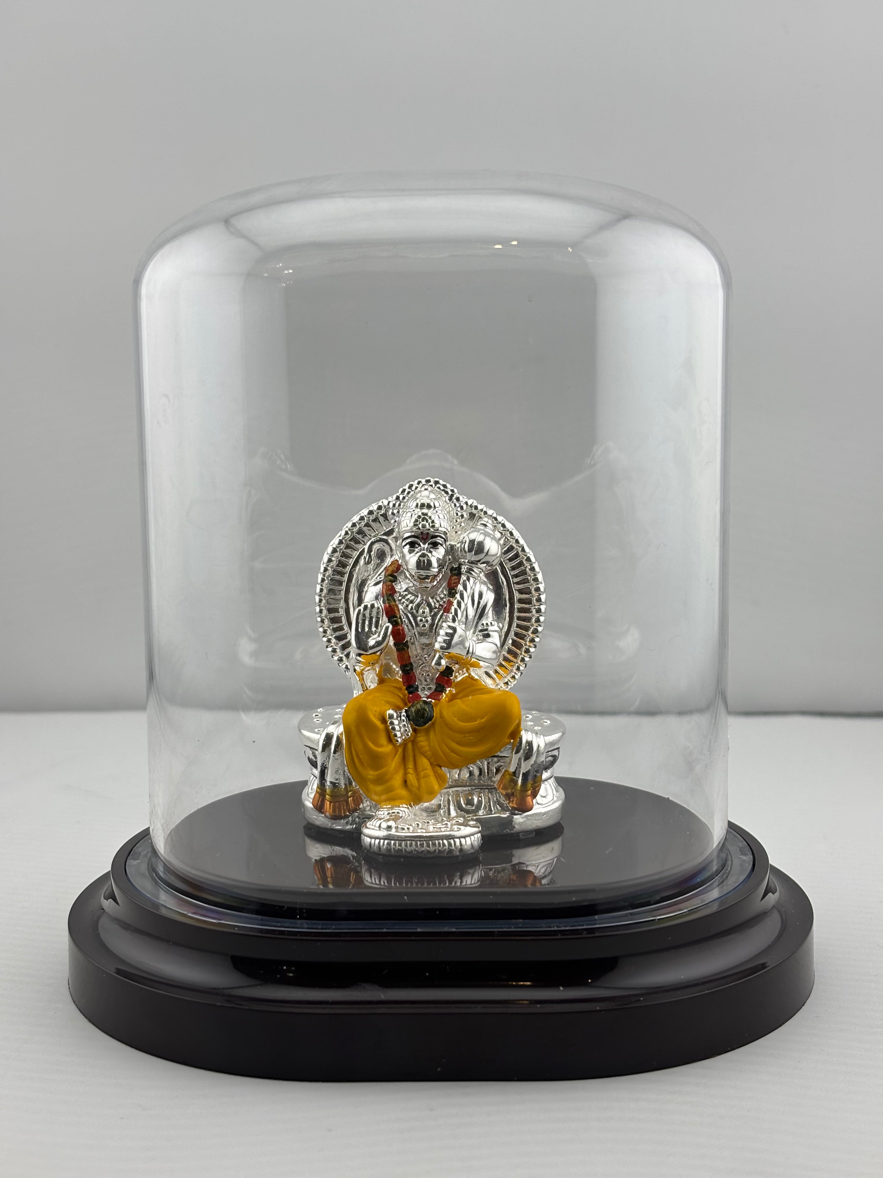 999 Pure Silver Lord Hanuman Idol 30gm – Divine Bajrangbali Murti for Temple & Pooja