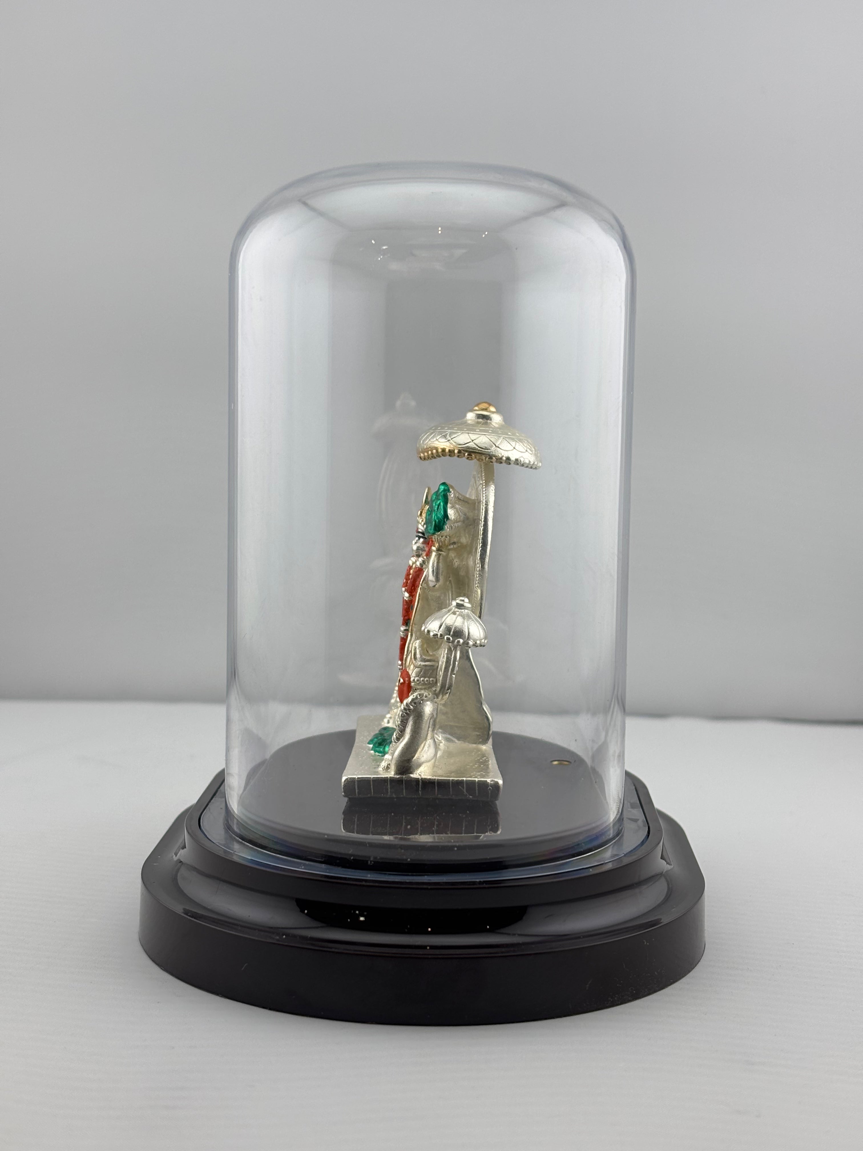 999 Pure Silver Lord Hanuman Idol Design 2 37gm – Divine Bajrangbali Murti for Temple & Pooja