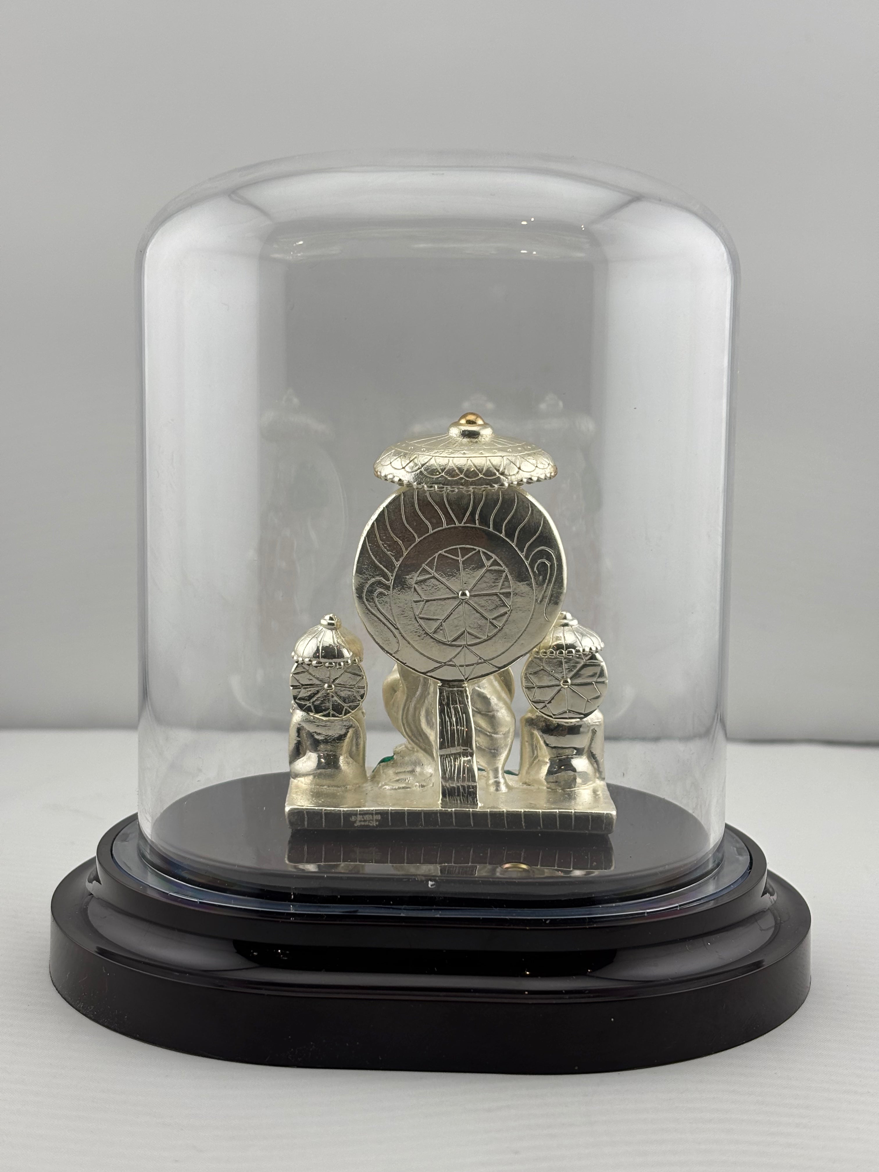 999 Pure Silver Lord Hanuman Idol Design 2 37gm – Divine Bajrangbali Murti for Temple & Pooja
