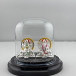 999 Pure Silver Ganesha & Lakshmi Idol Design 2 16gm