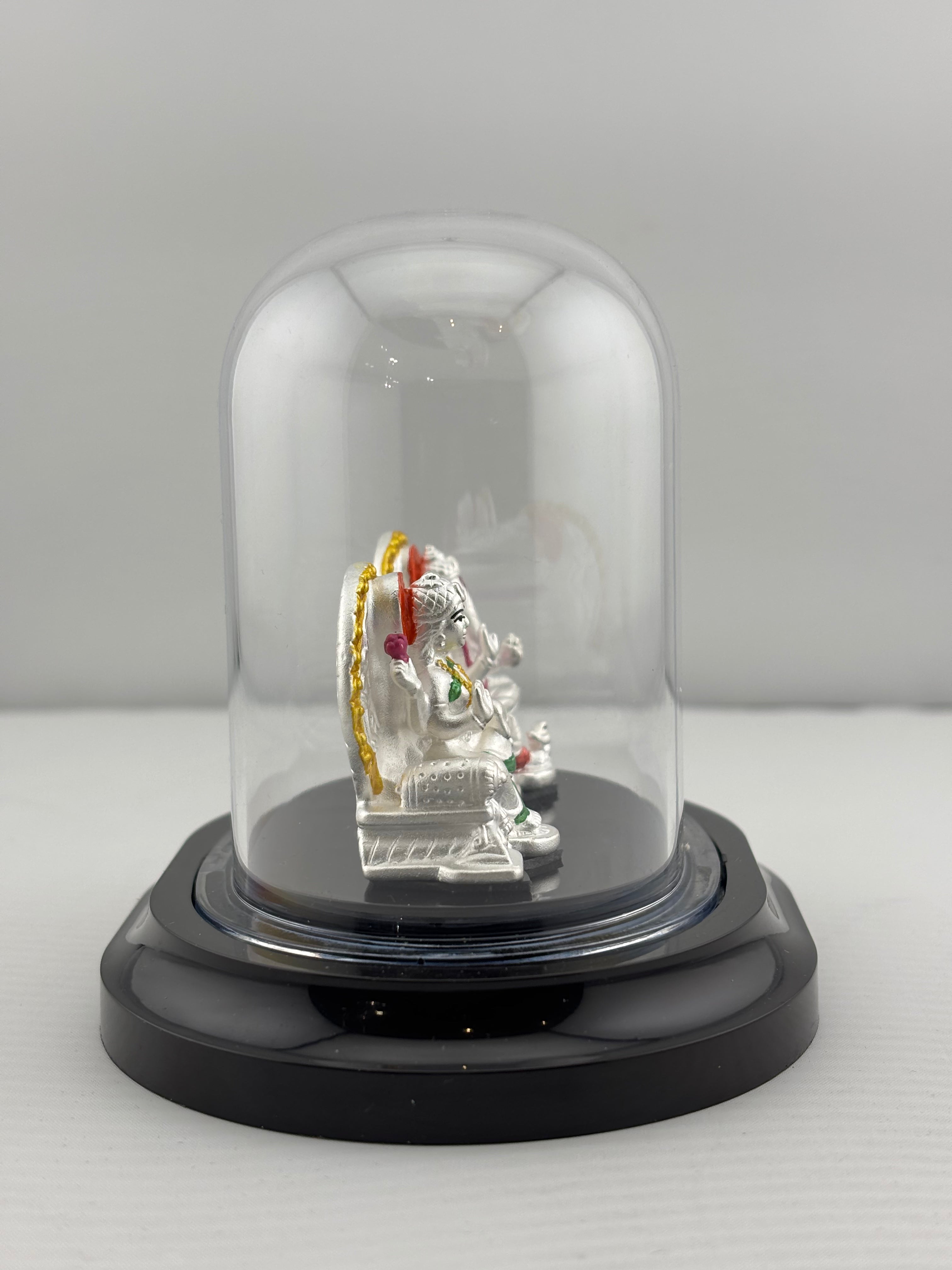 999 Pure Silver Ganesha & Lakshmi Idol Design 2 16gm