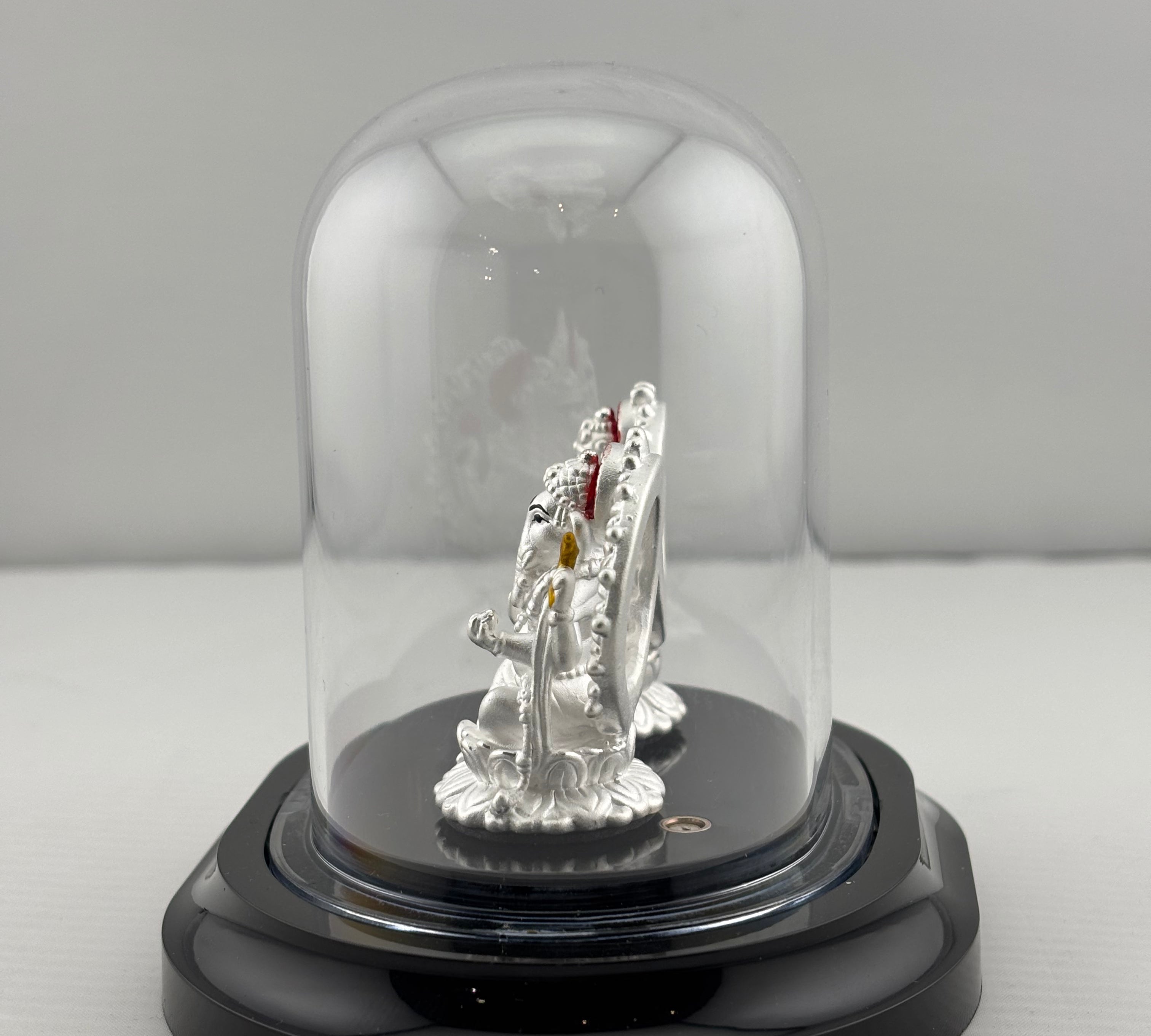 999 Pure Silver Ganesha & Lakshmi Idol Design 3 18gm