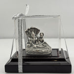 Silver Vishnu & Lakshmi Idol 43gm – Divine Couple Murti for Pooja & Prosperity