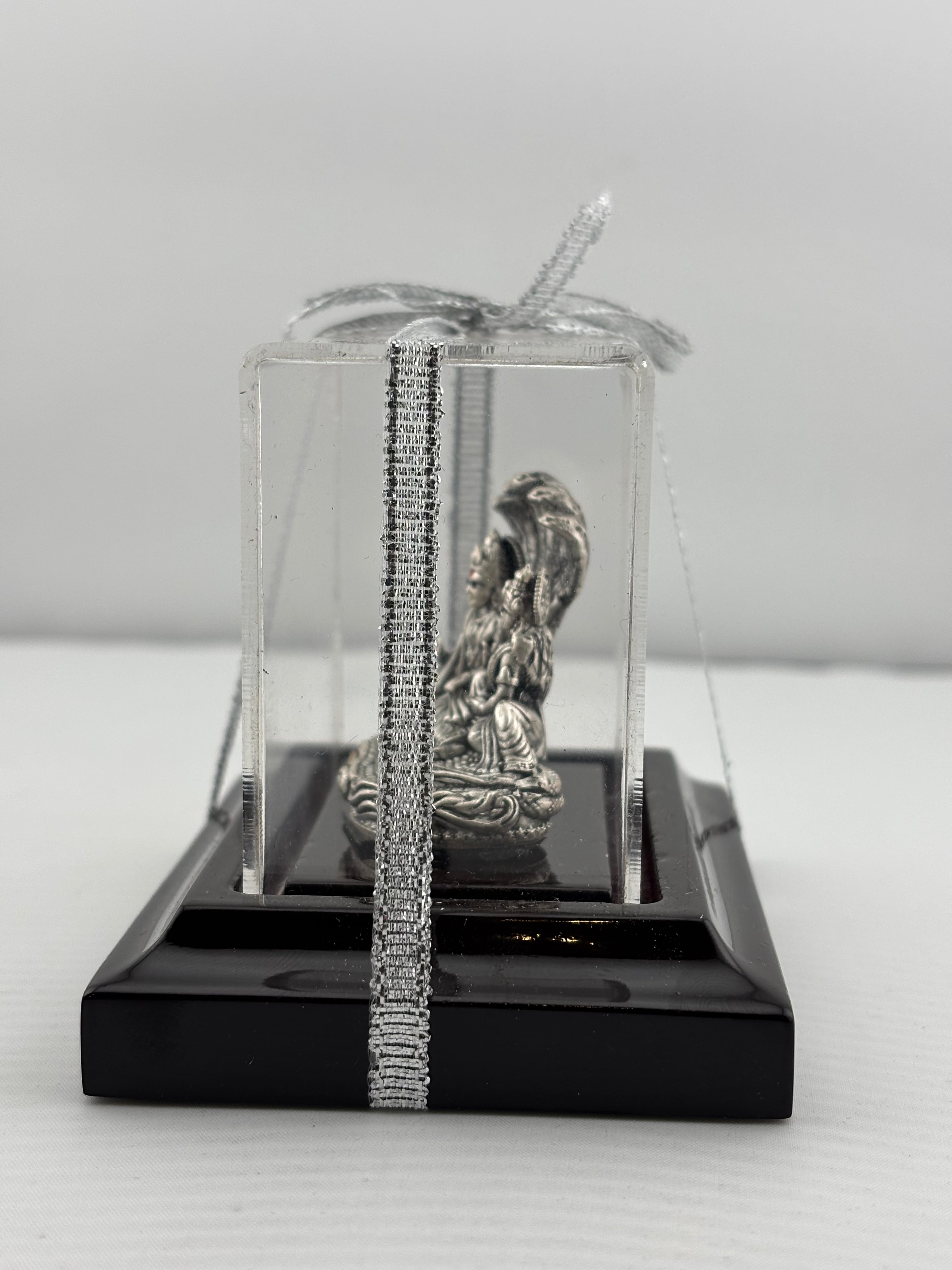 Silver Vishnu & Lakshmi Idol 43gm – Divine Couple Murti for Pooja & Prosperity