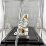 999 Pure Silver Ganesha & Lakshmi Idol 300gm – Prosperity Murti for Diwali & Temple Décor