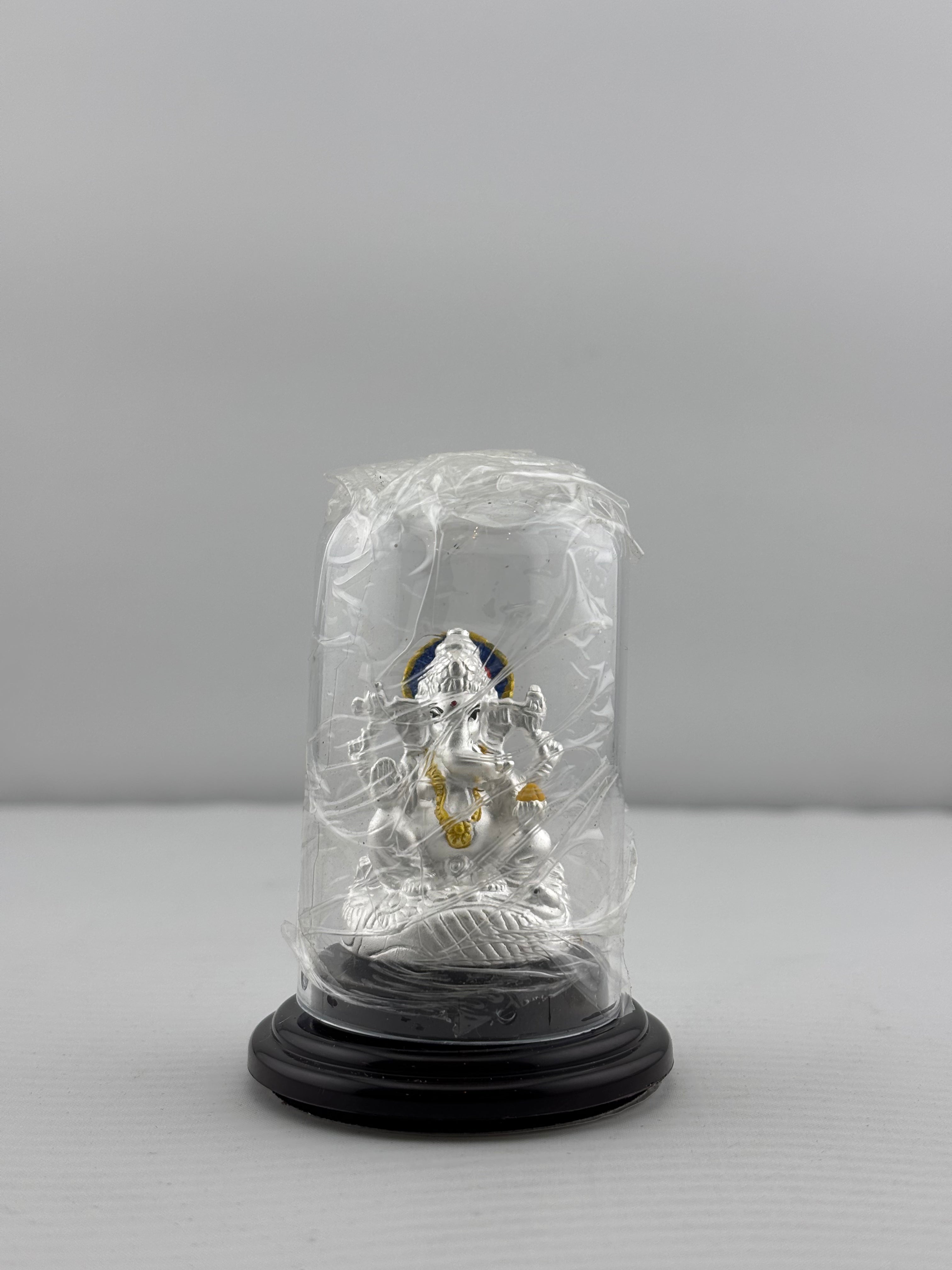 999 Pure Silver Ganesha Idol Design 4 6gm – Divine Ganpati Murti for Home Mandir & Gifting