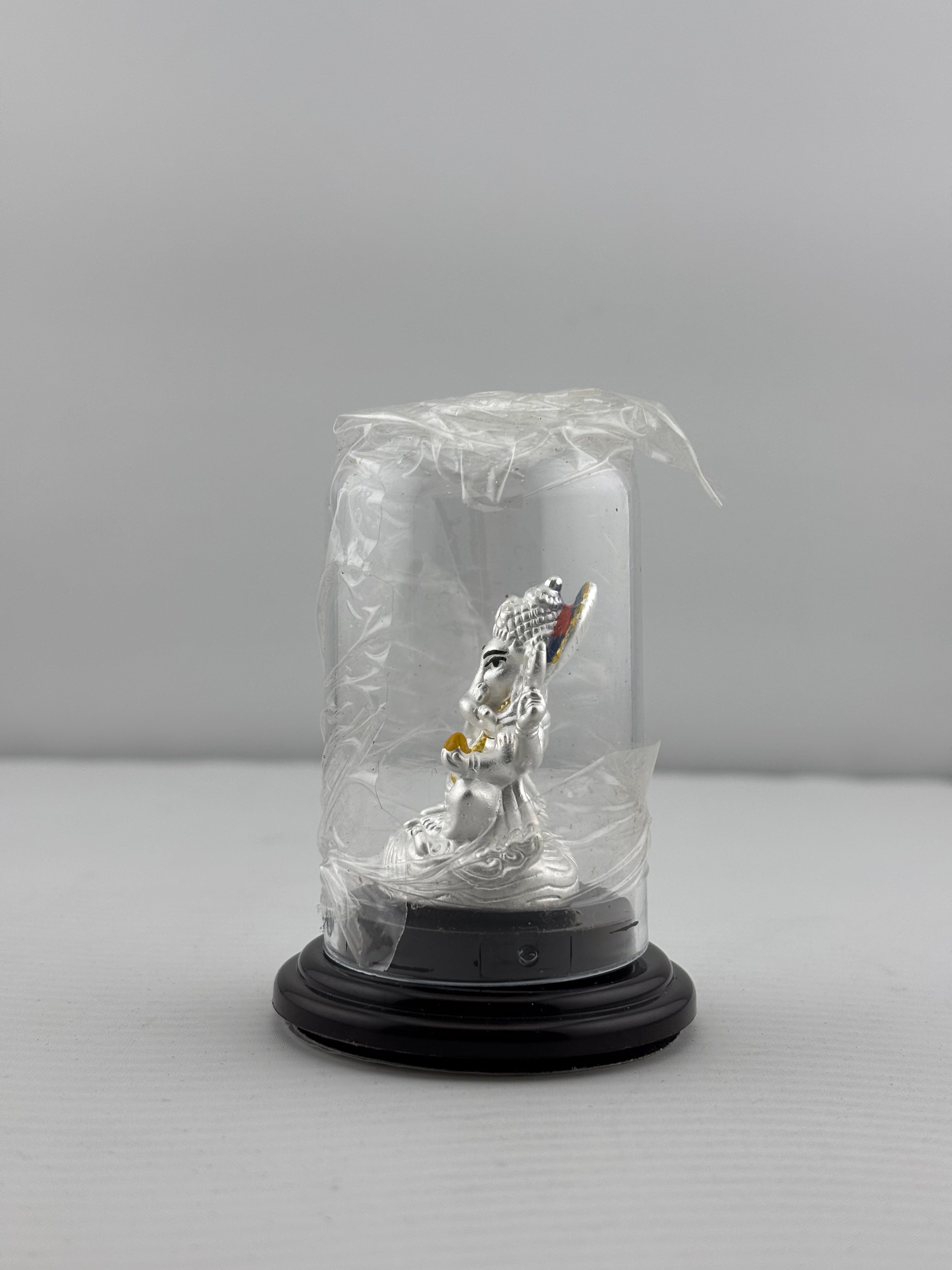 999 Pure Silver Ganesha Idol Design 4 6gm – Divine Ganpati Murti for Home Mandir & Gifting
