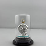 999 Pure Silver Tamil Om with Vel Symbol 12gm – Sacred Spiritual Décor for Home Mandir silver idol