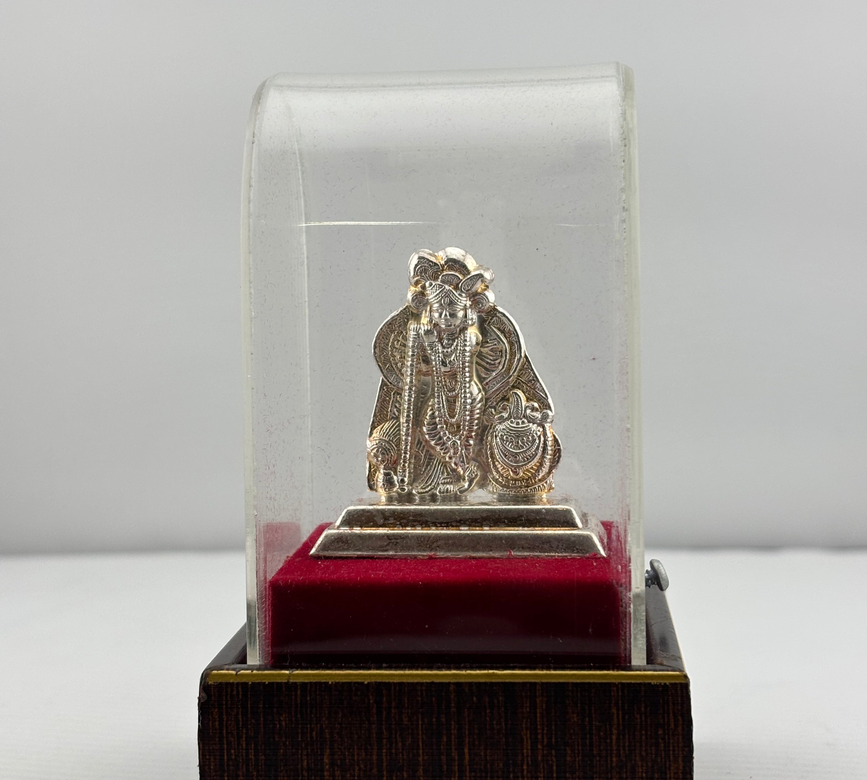Silver Banke Bihari Idol 11gm – Beloved Krishna Murti