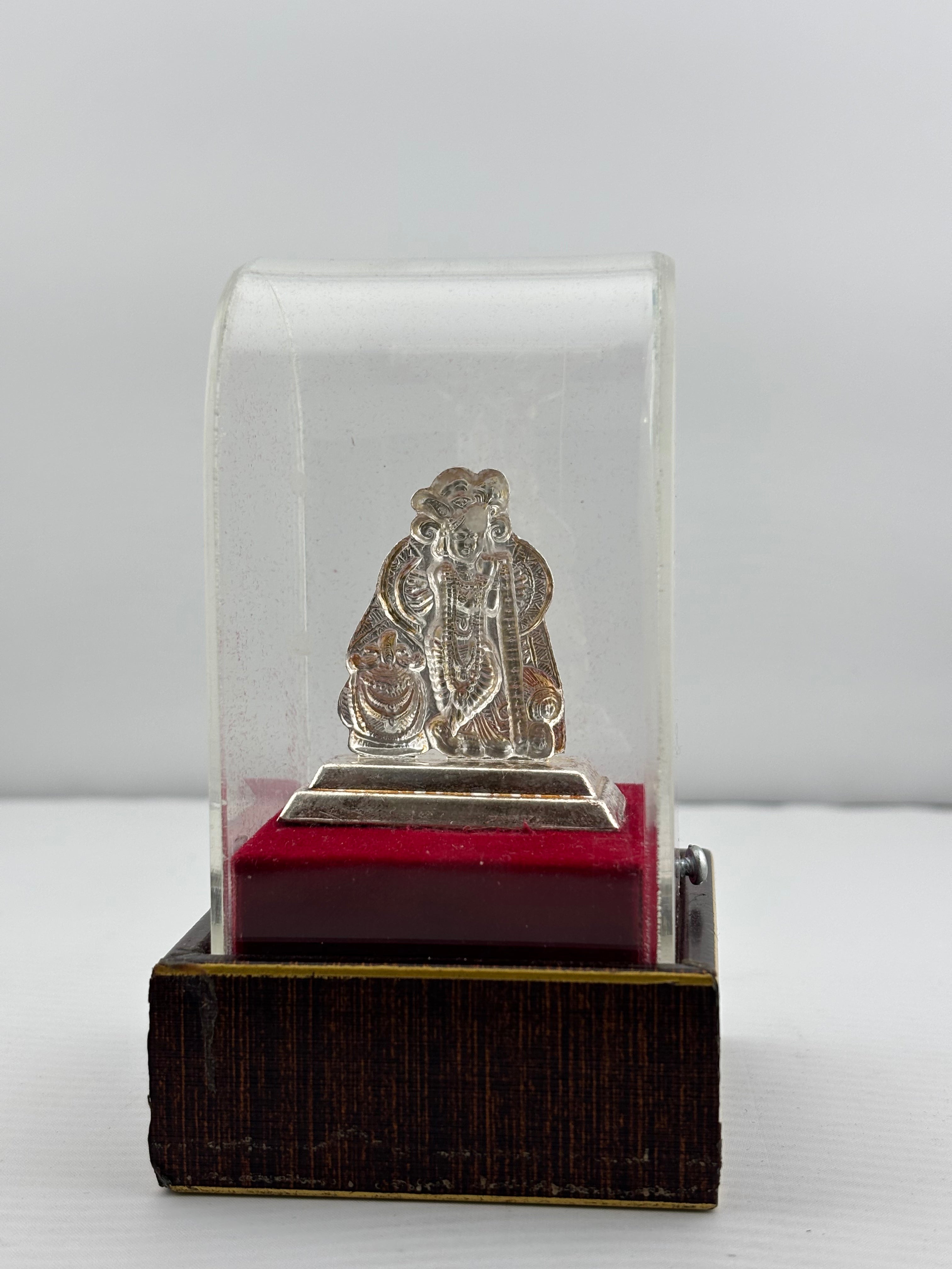 Silver Banke Bihari Idol 11gm – Beloved Krishna Murti