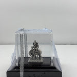 Silver Lord Krishna Idol 22gm – Divine Krishna Murti for Temple & Gifting