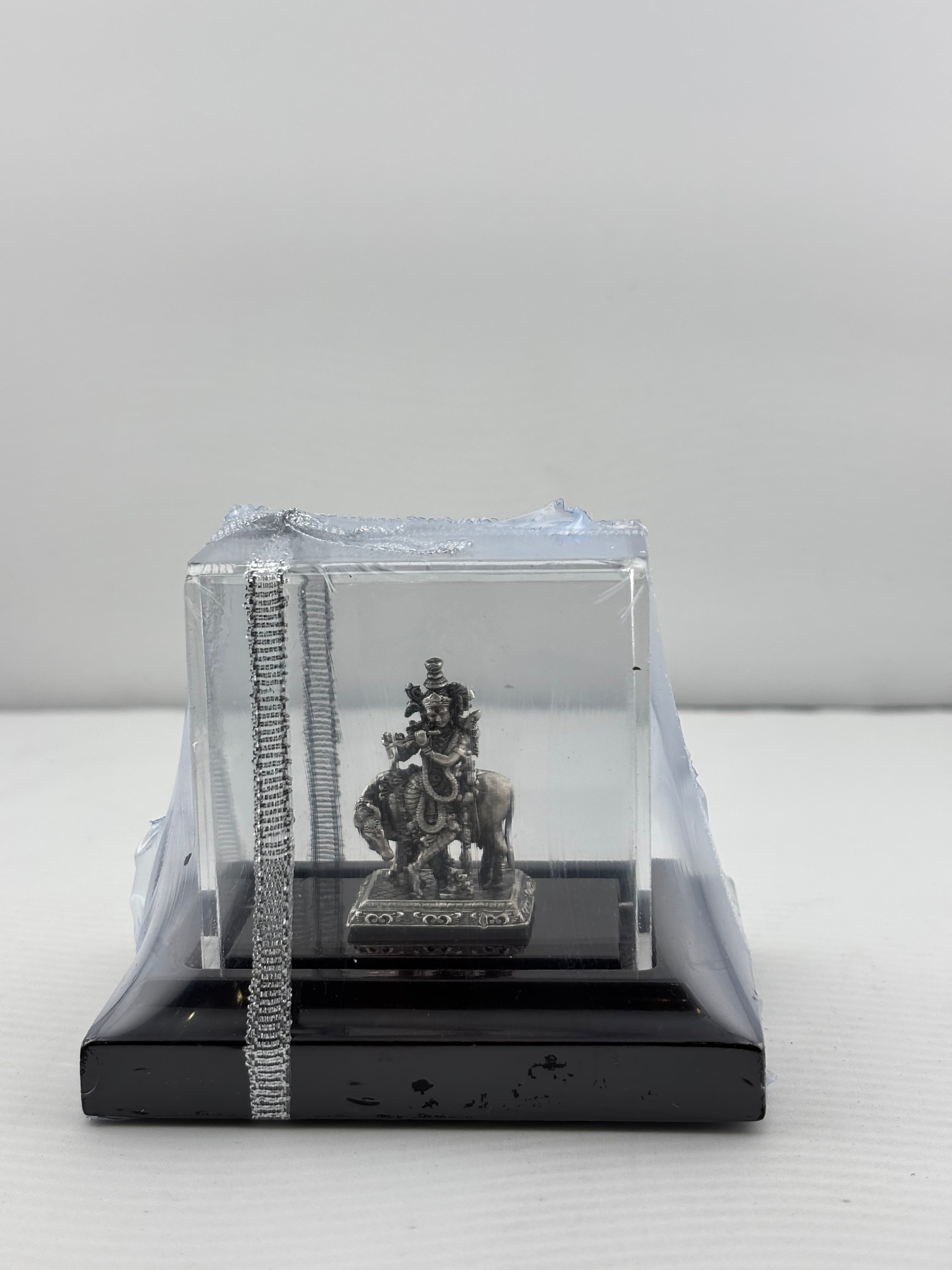 Silver Lord Krishna Idol 22gm – Divine Krishna Murti for Temple & Gifting