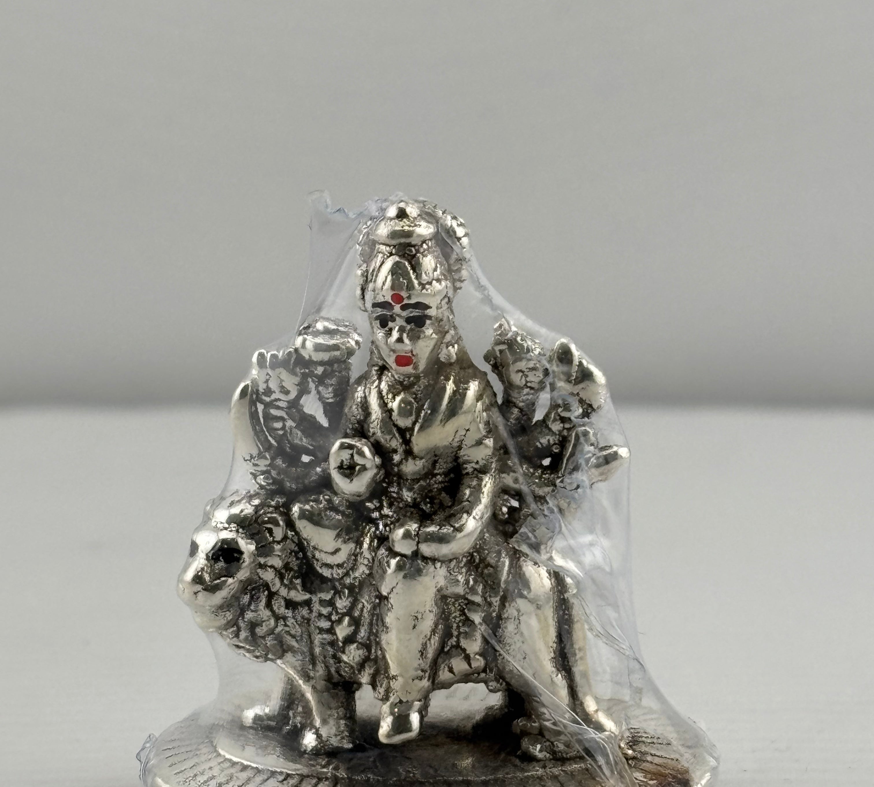 999 Pure Silver Goddess Lakshmi Idol 15gm – Divine Laxmi Murti for Home Mandir & Gifting