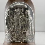 999 Pure Silver Ram Family Idol 111gm – Divine Family Murti for Pooja & Prosperity