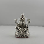 Silver Goddess Lakshmi Idol 22gm – Divine Laxmi Murti for Home Mandir & Gifting