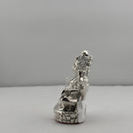 Silver Goddess Lakshmi Idol 22gm – Divine Laxmi Murti for Home Mandir & Gifting