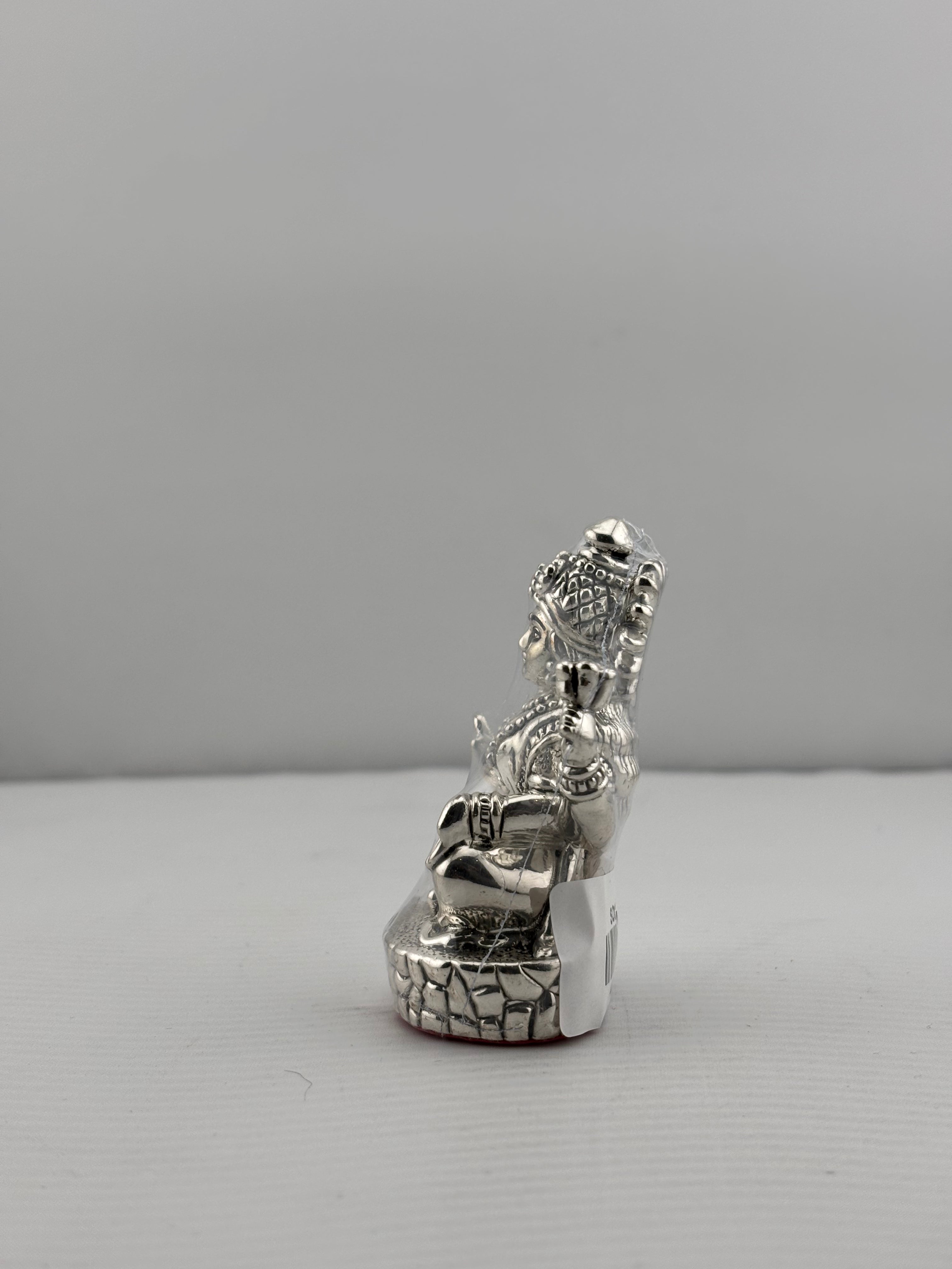 Silver Goddess Lakshmi Idol 22gm – Divine Laxmi Murti for Home Mandir & Gifting