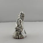 999 Pure Silver Ganesha Idol Design 3 20gm – Divine Ganpati Murti for Home Mandir & Gifting