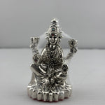 Silver Goddess Lakshmi Idol Design 3 20gm – Divine Laxmi Murti for Home Mandir & Gifting