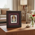 999 Pure Silver Ganesha Photo Frame 20gm – Auspicious Frame silver idol