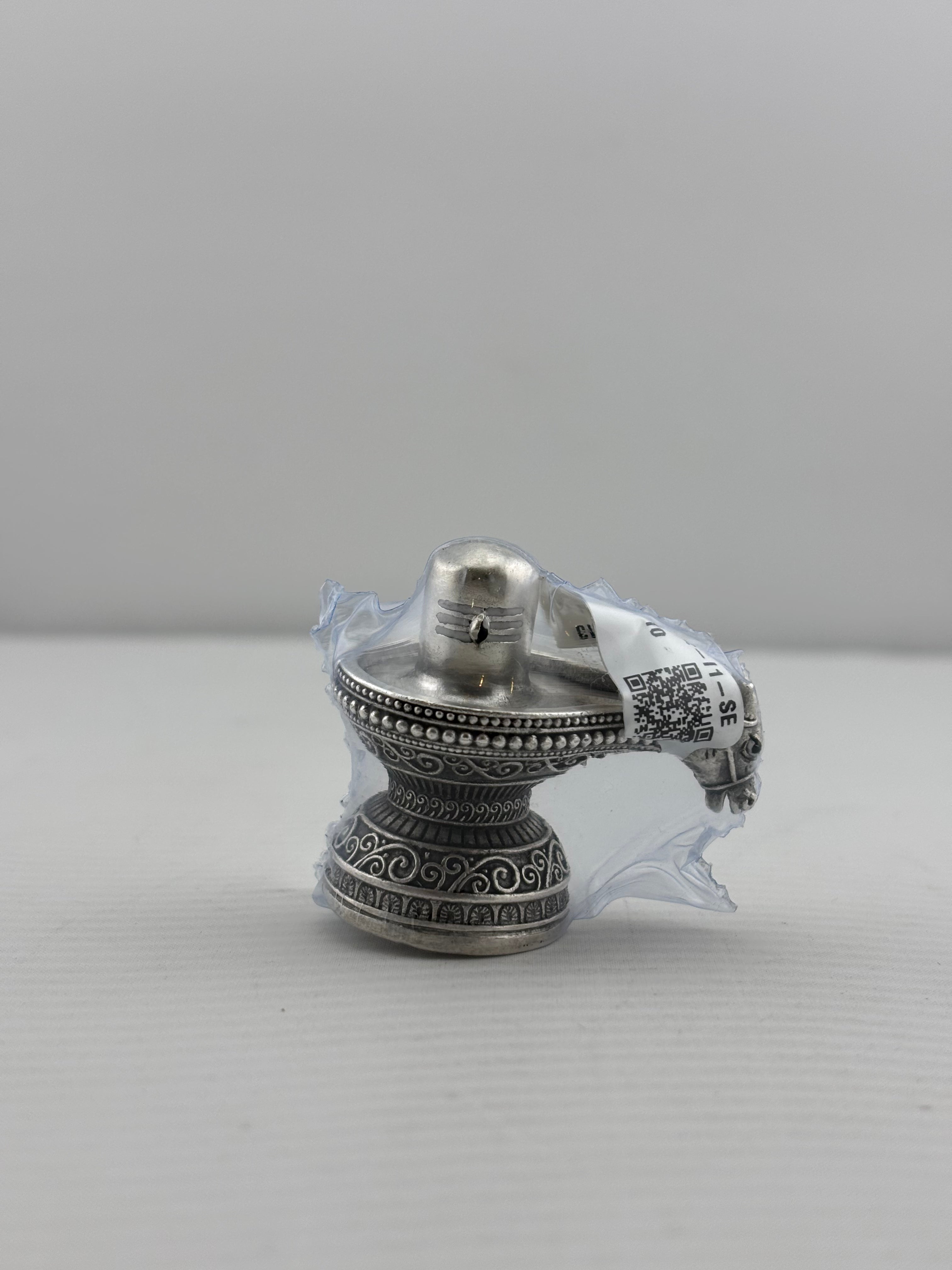 Silver Shiv Ling Design 1 37gm – Sacred Shivling for Pooja & Home Mandir silver idol