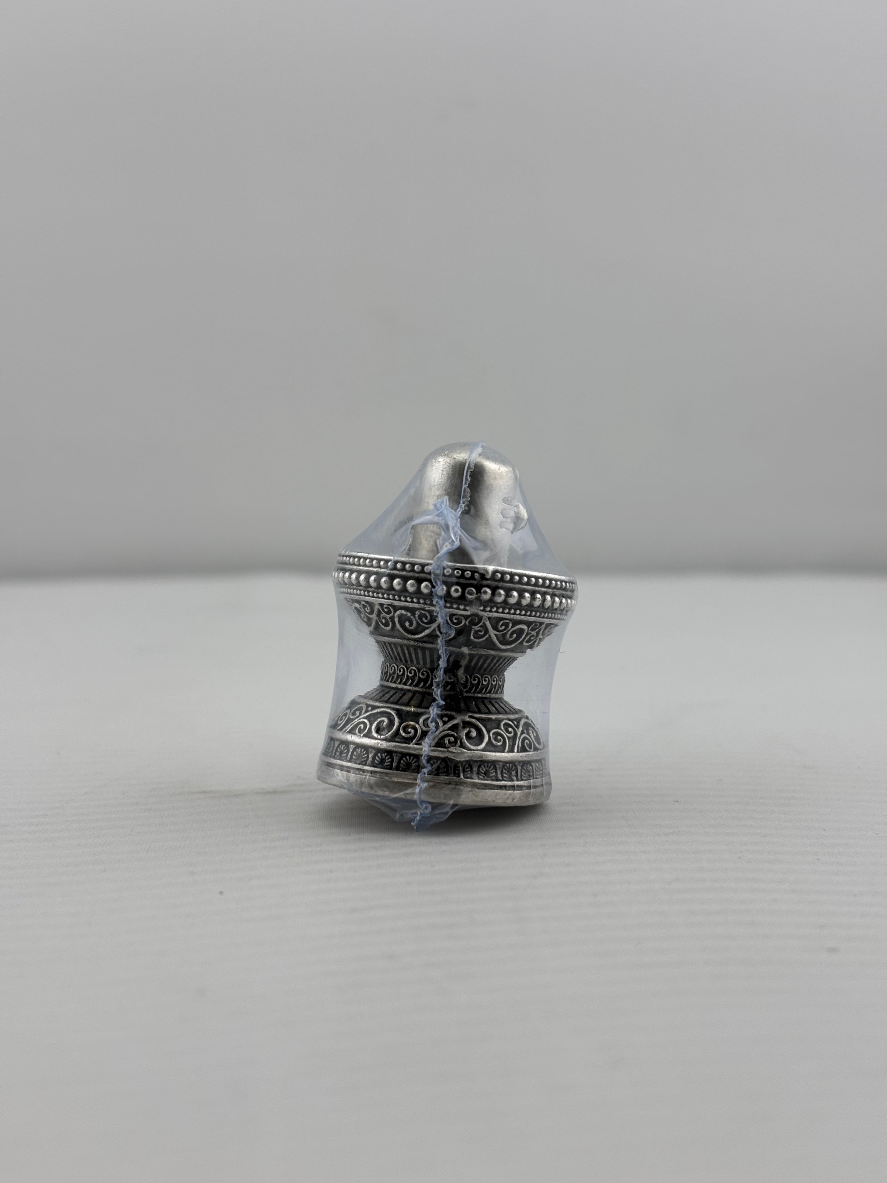 Silver Shiv Ling Design 1 37gm – Sacred Shivling for Pooja & Home Mandir silver idol