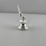 Silver Shiv Ling Design 3 25gm – Sacred Shivling for Pooja & Home Mandir silver idol