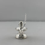 Silver Shiv Ling Design 4 20gm – Sacred Shivling for Pooja & Home Mandir silver idol