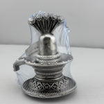 Silver Shiv Ling 180gm – Sacred Shivling for Pooja & Home Mandir silver idol