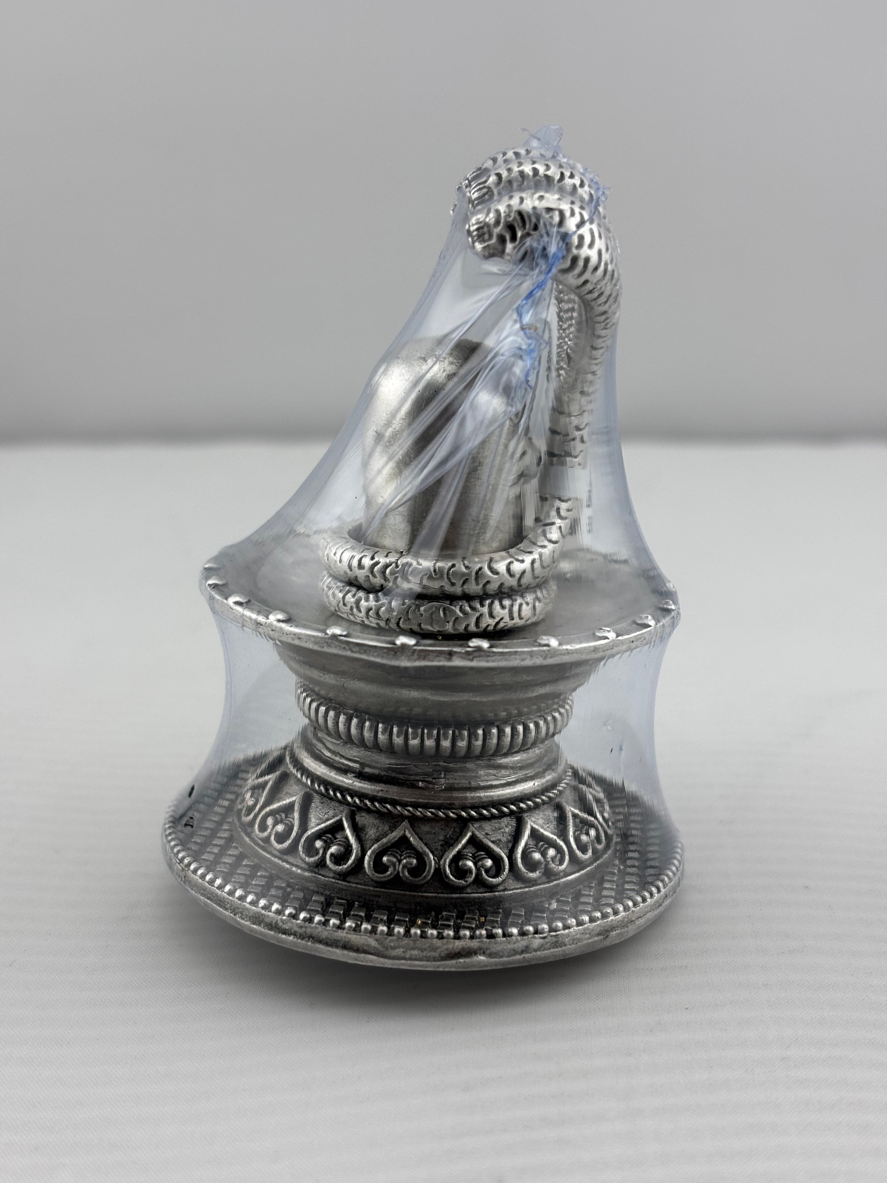 Silver Shiv Ling 180gm – Sacred Shivling for Pooja & Home Mandir silver idol