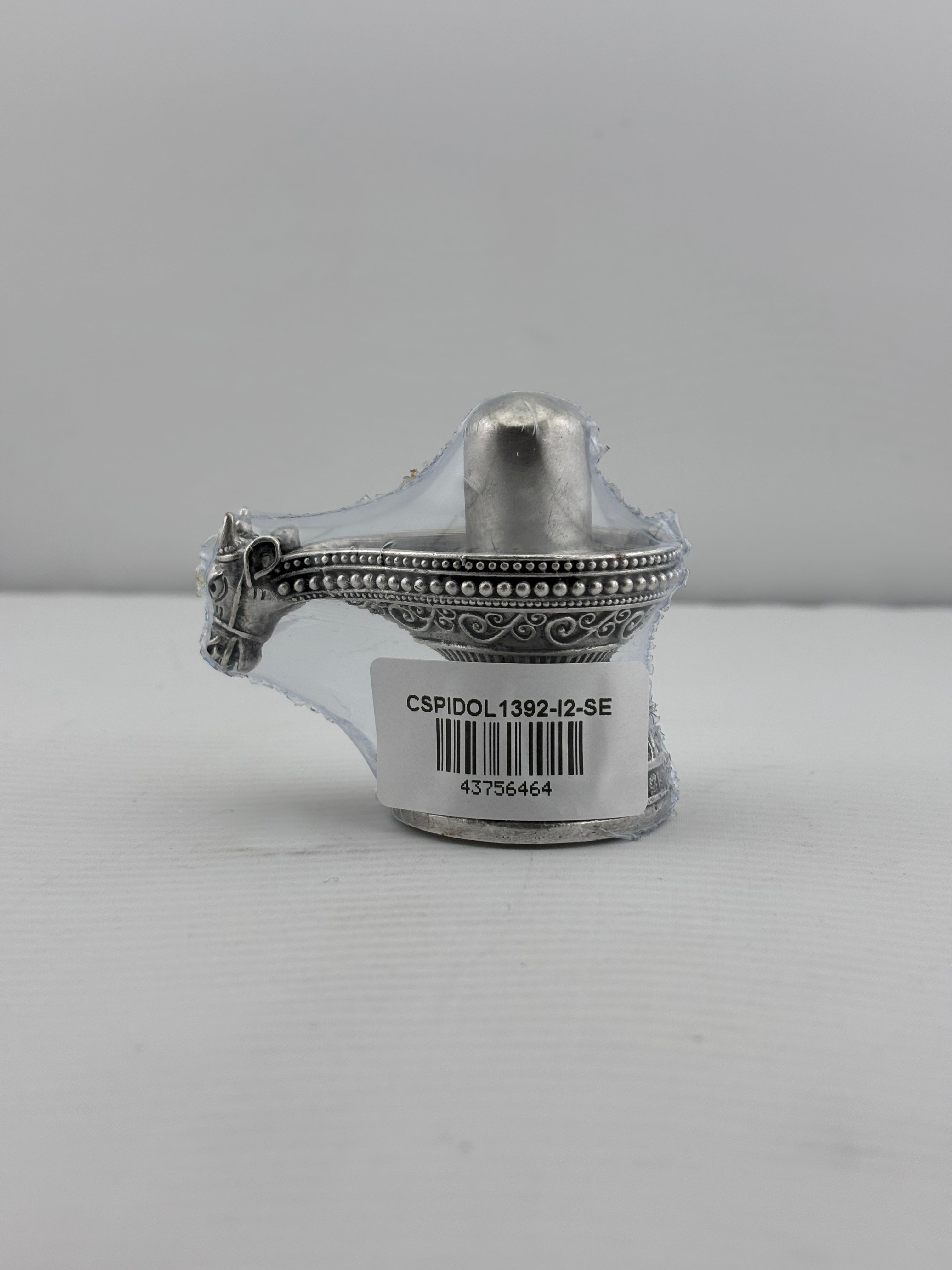 Silver Shiv Ling Design 2 100gm – Sacred Shivling for Pooja & Home Mandir silver idol