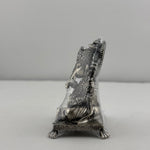 Silver Ganesha Idol 120gm – Divine Ganpati Murti for Home Mandir & Gifting