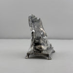 Silver Ganesha Idol 120gm – Divine Ganpati Murti for Home Mandir & Gifting