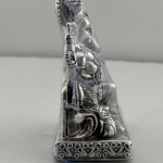 Silver Lord Ganesh Idol heavy – Spiritual Ganesh Murti for Temple Decor & Festivals