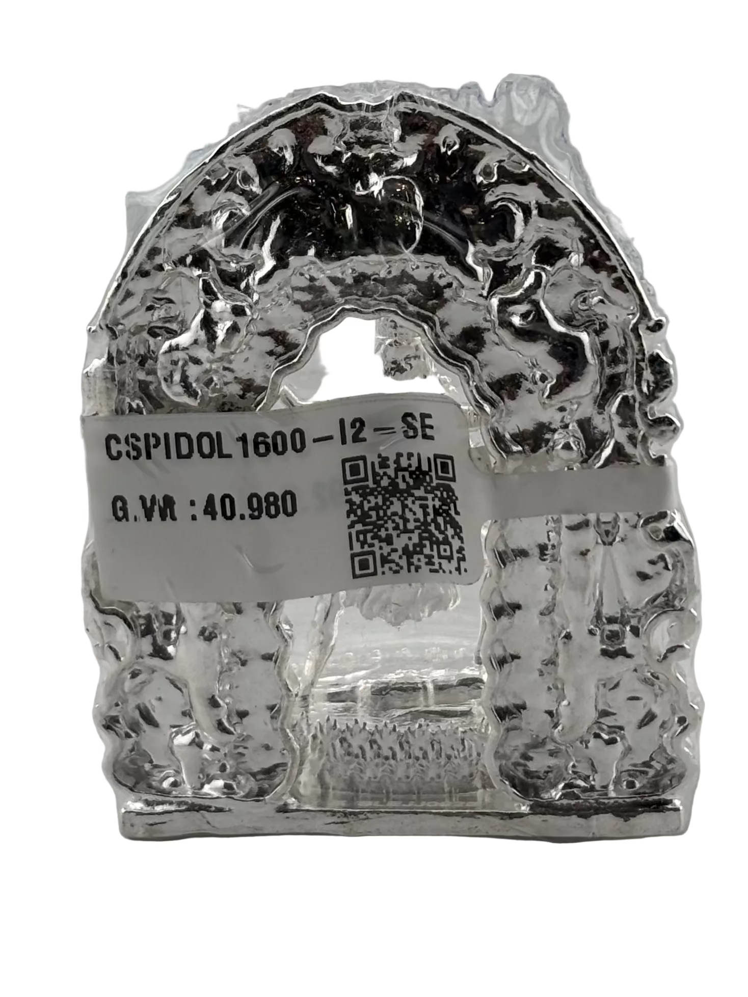 Silver Maa Kaali – Spiritual Devi Murti for Temple Decor & Festivals