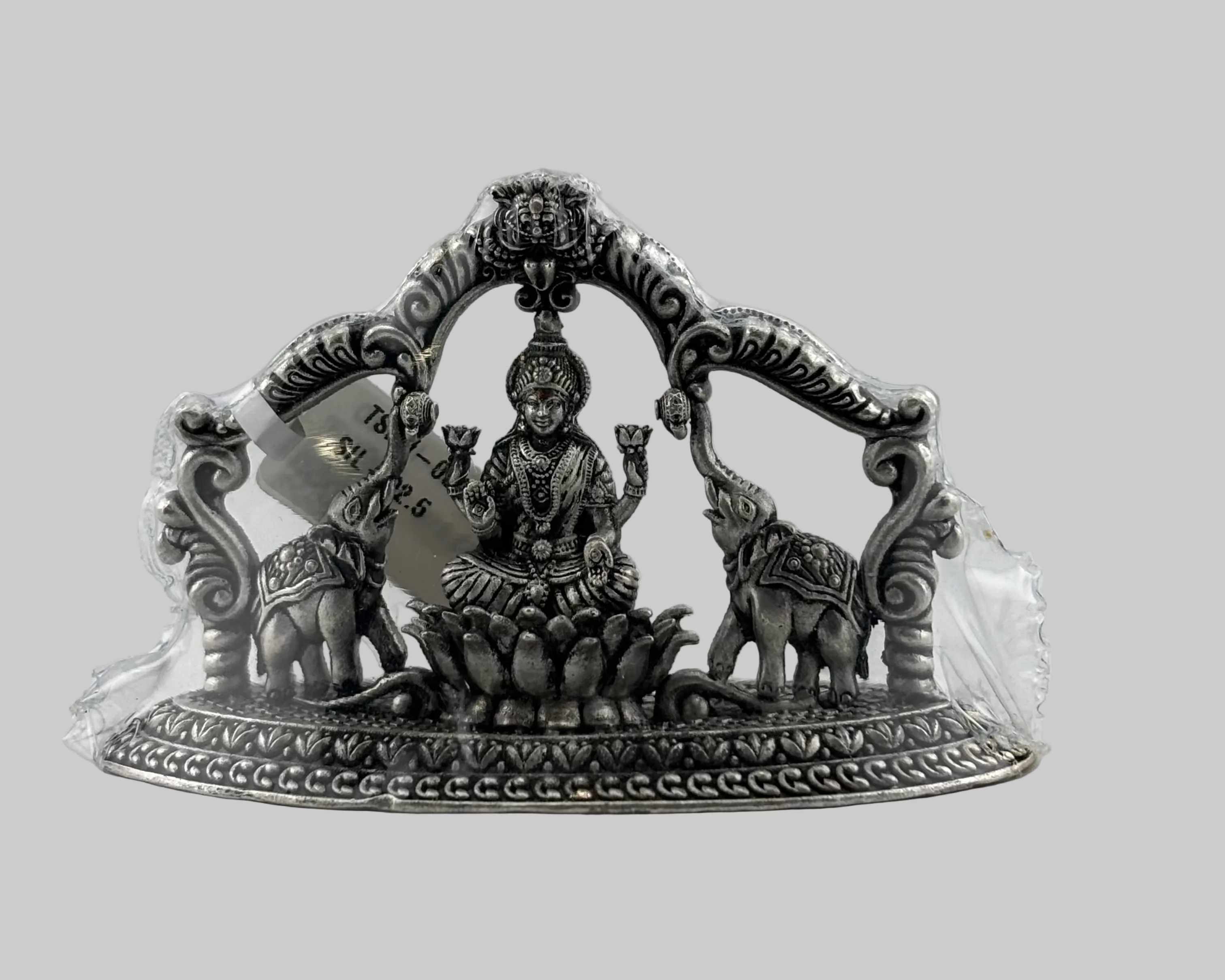 Silver Maa Lakshmi Idol – Spiritual Murti for Temple Decor & Festivals