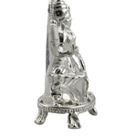 Silver Maa Lakshmi Idol 10gm – Spiritual Lakshmi Murti for Temple Decor & Festivals