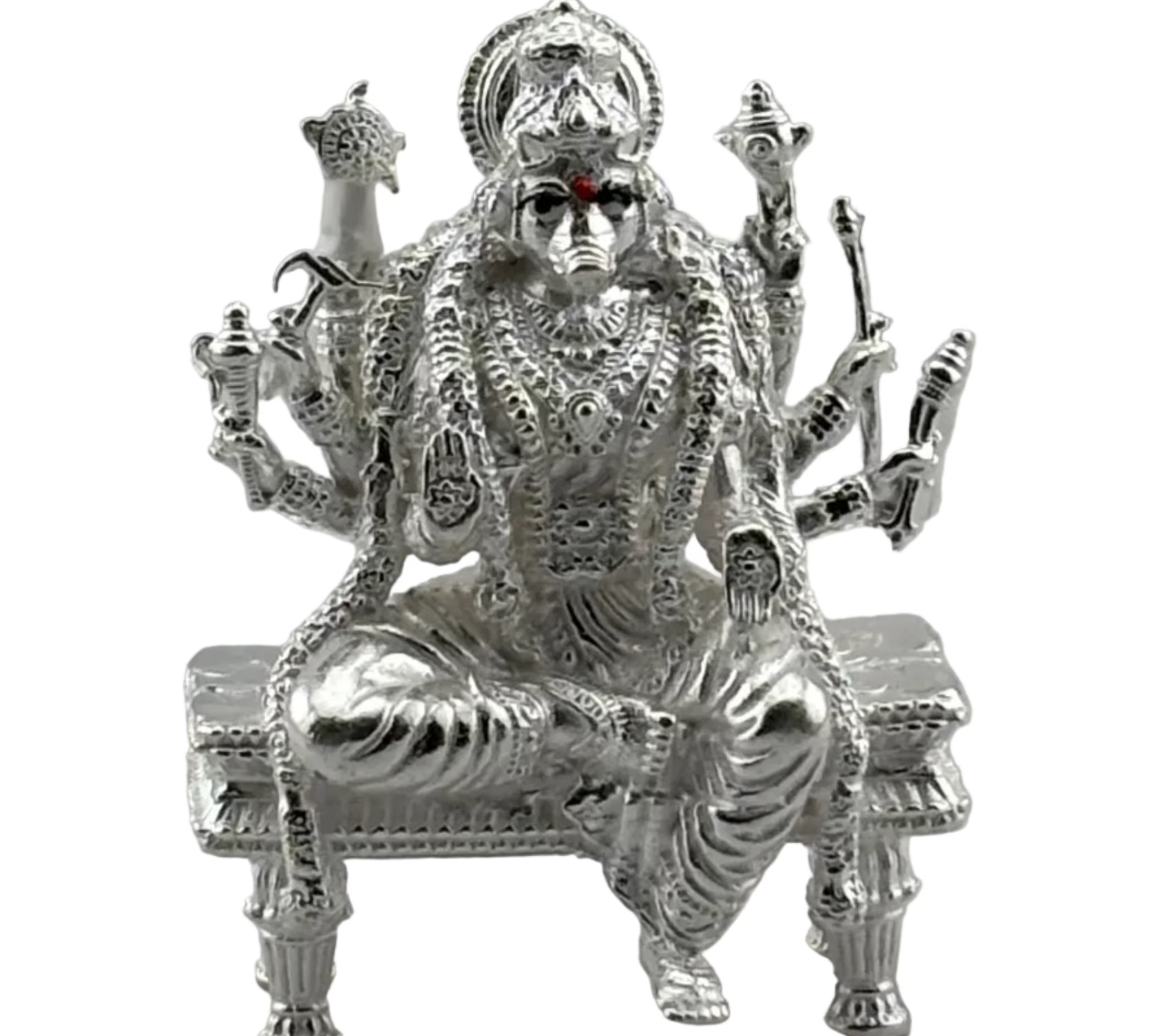 Silver Lord Narasimha Idol