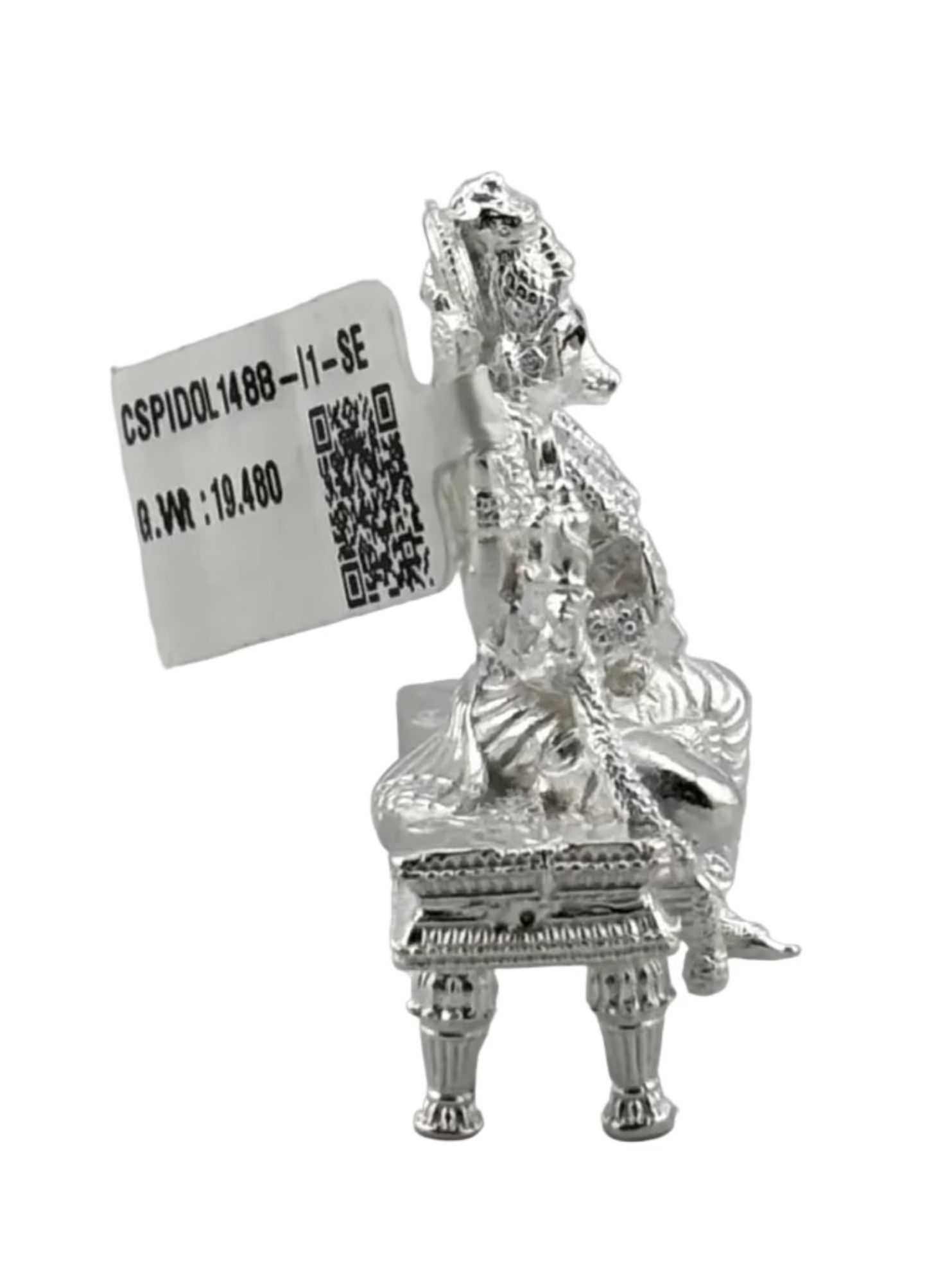 Silver Lord Narasimha Idol