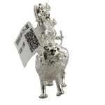 Silver Maa Durga Idol – Spiritual Durga Murti for Temple Decor & Festivals