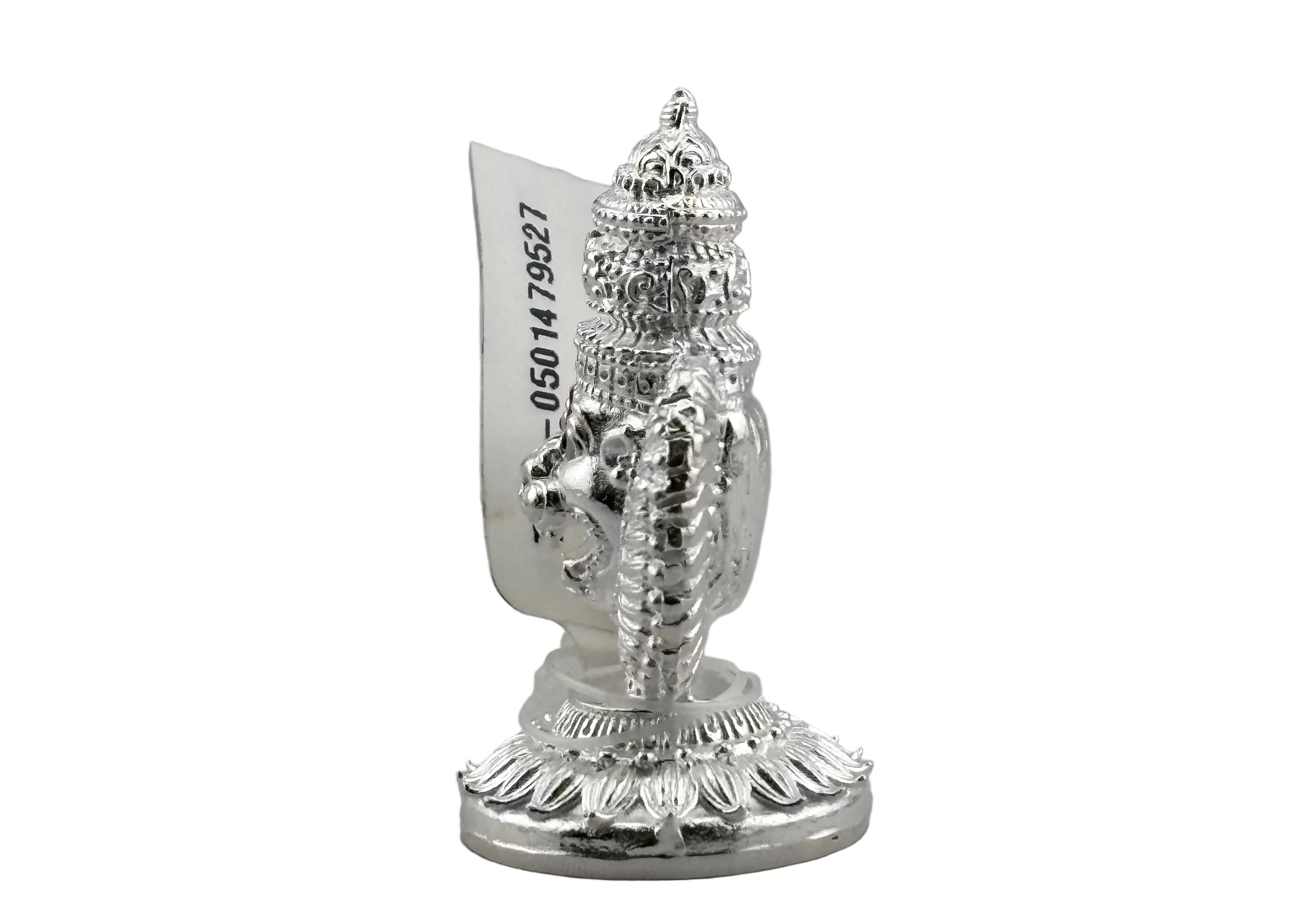 Silver Lord Narasimha Idol – Spiritual Narasimha Murti for Temple Decor & Festivals