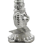 Silver Lord Narasimha Idol – Spiritual Narasimha Murti for Temple Decor & Festivals