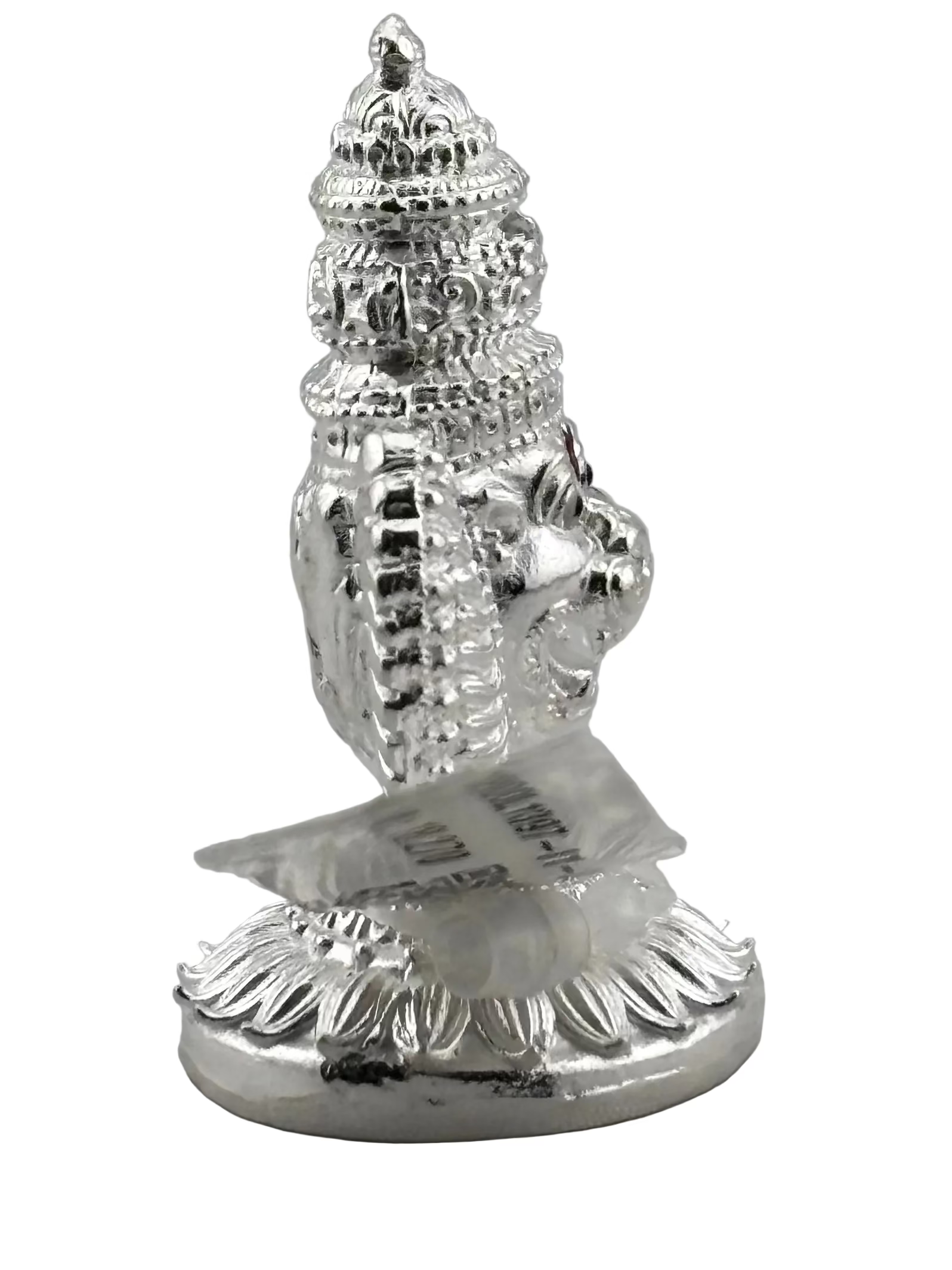 Silver Lord Narasimha Idol – Spiritual Narasimha Murti for Temple Decor & Festivals