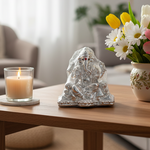 Silver Lord Ganesh Idol – Spiritual Ganesh Murti for Temple Decor & Festivals