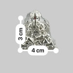 Silver Lord Ganesh Idol – Spiritual Ganesh Murti for Temple Decor & Festivals