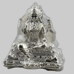 Silver Maa Laxmi Idol – Spiritual Maa Laxmi Murti for Temple Decor & Festivals
